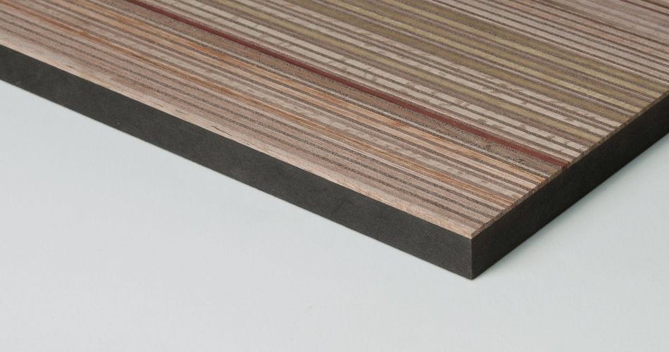 Plexwood® Versatile one-sided design panels made with virtually any specific technical and sustainability qualification